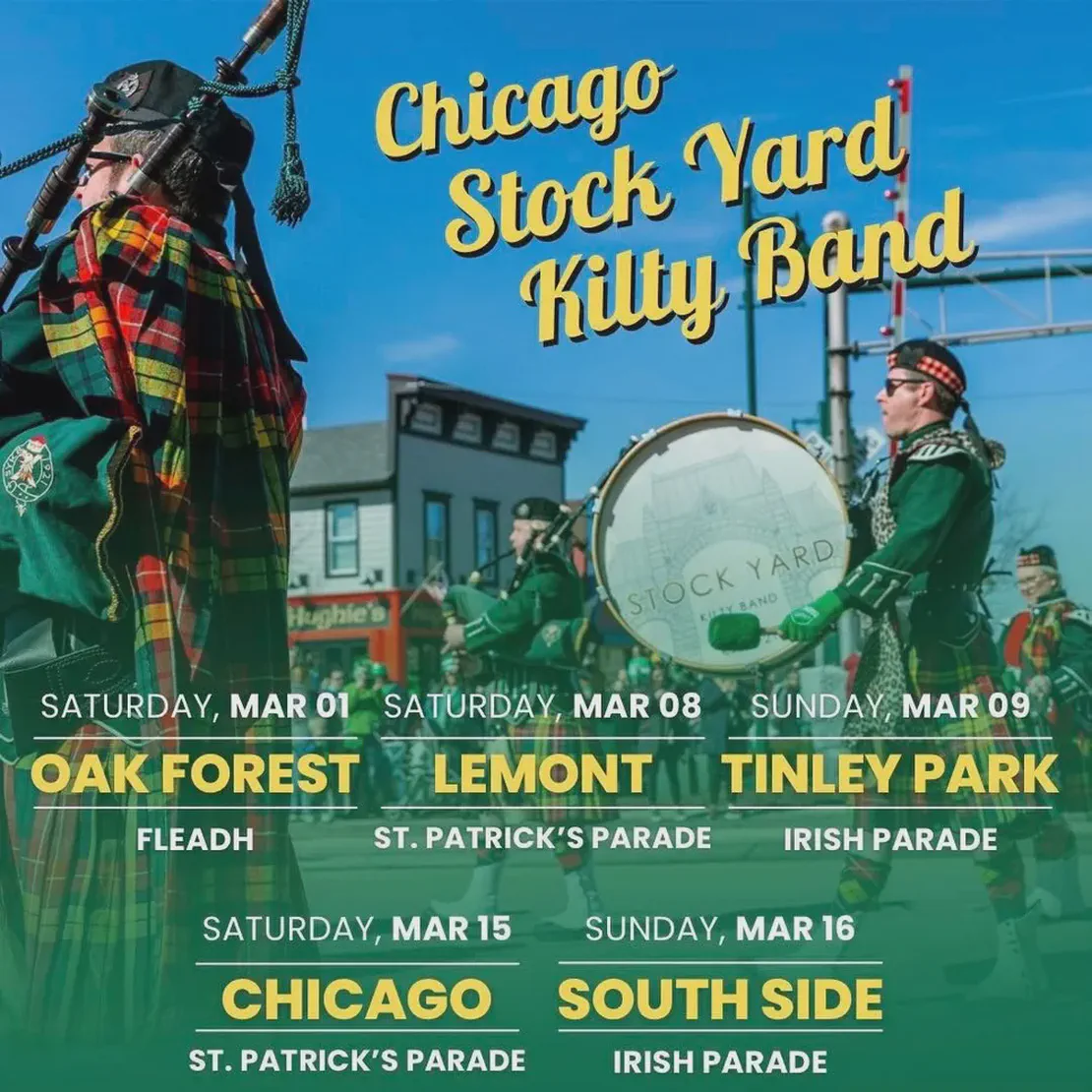 chicago stock yard kilty band