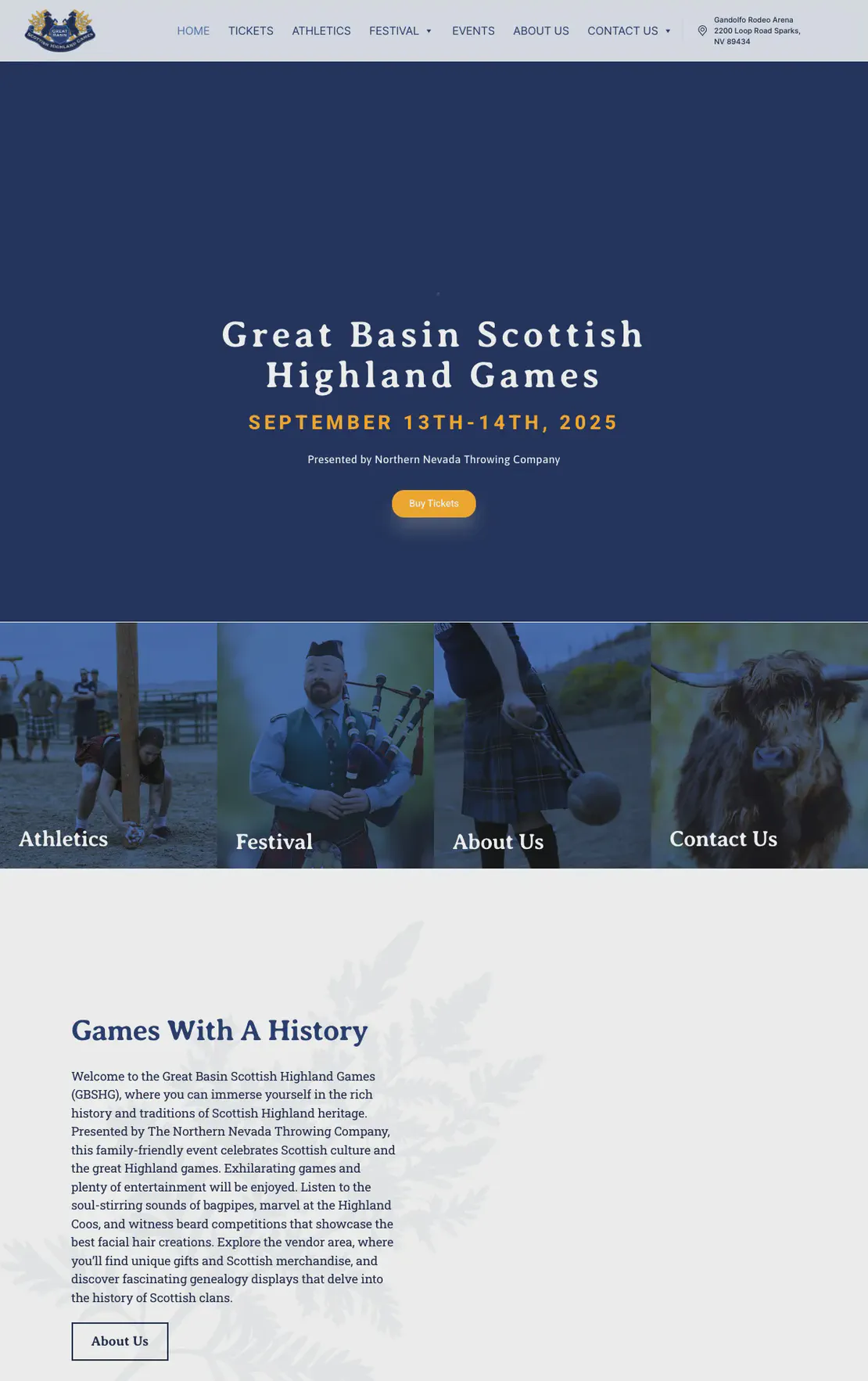 Great Basin Scottish Highland Games