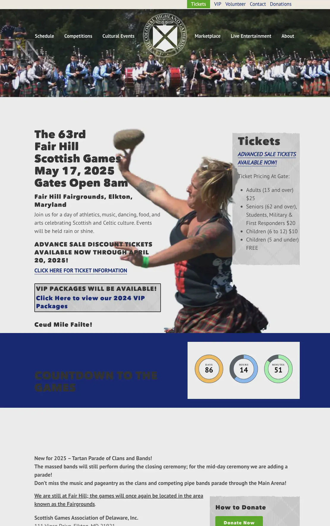Fair Hill Scottish Games