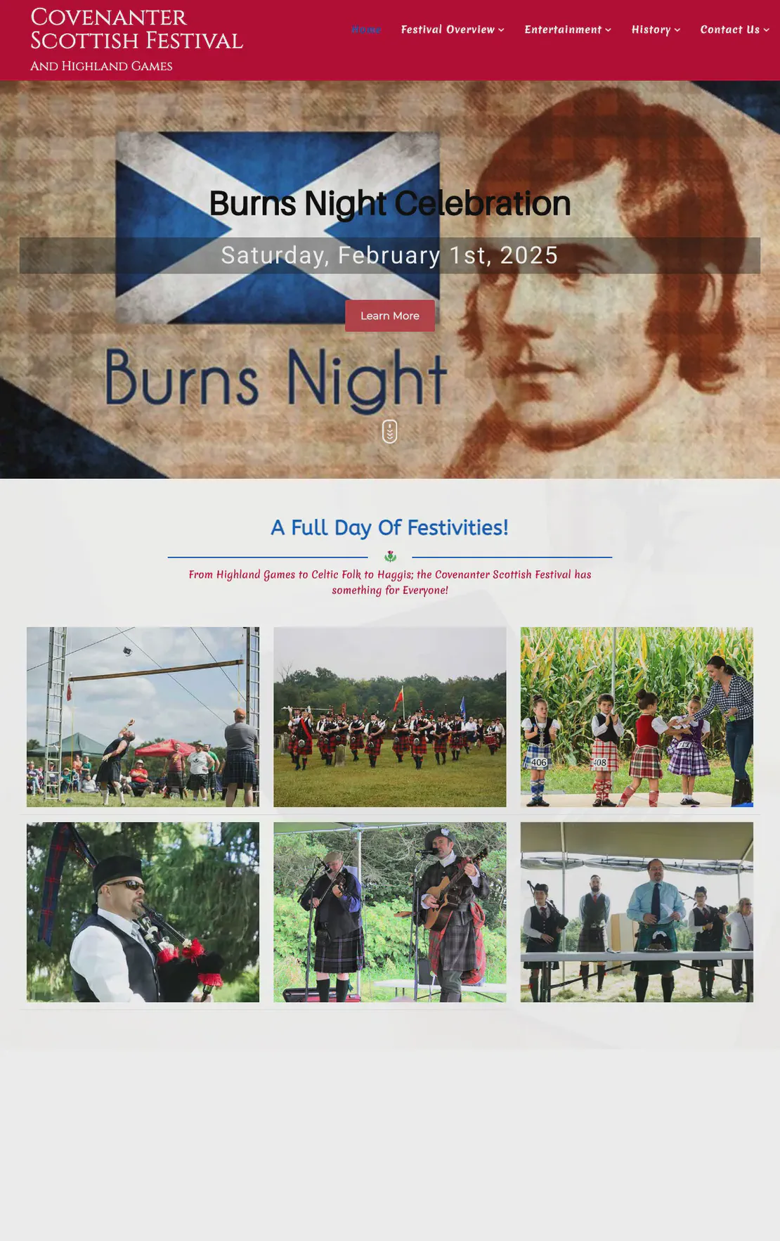 Covenanter Scottish Festival and Highland Games