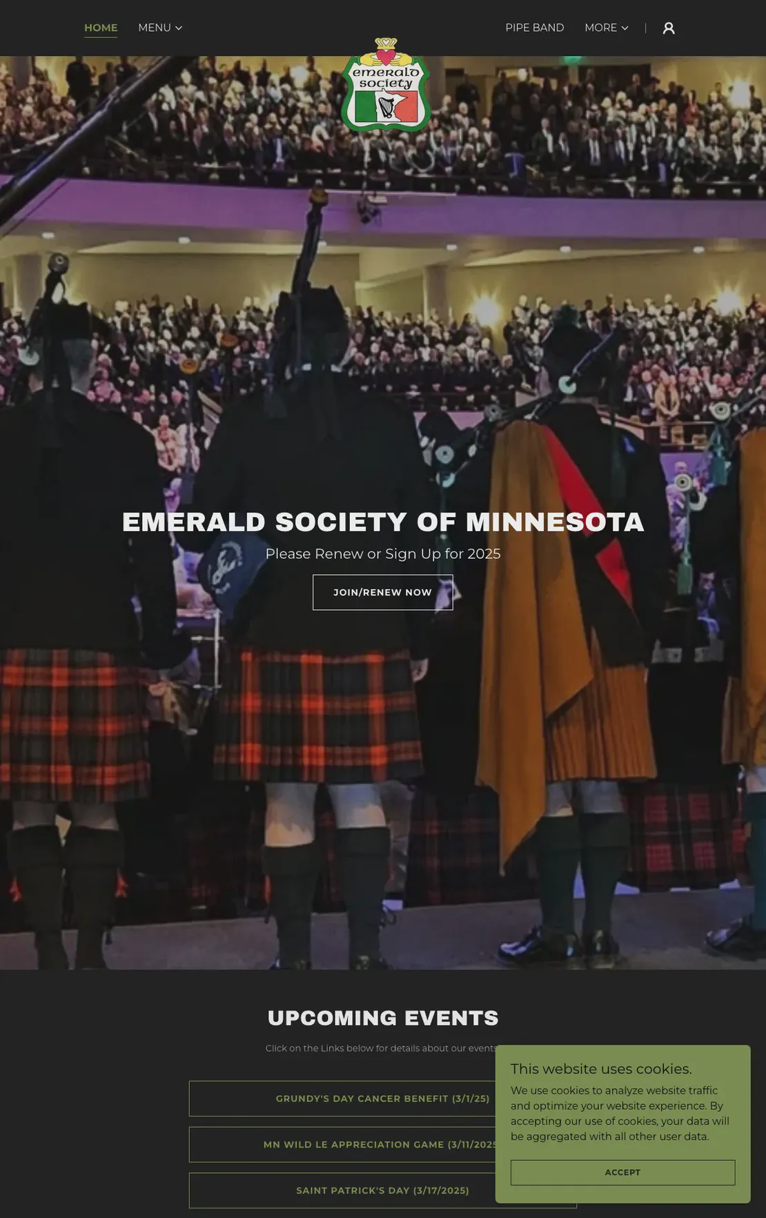 Emerald Society of Minnesota St. Patrick's Day Celebration