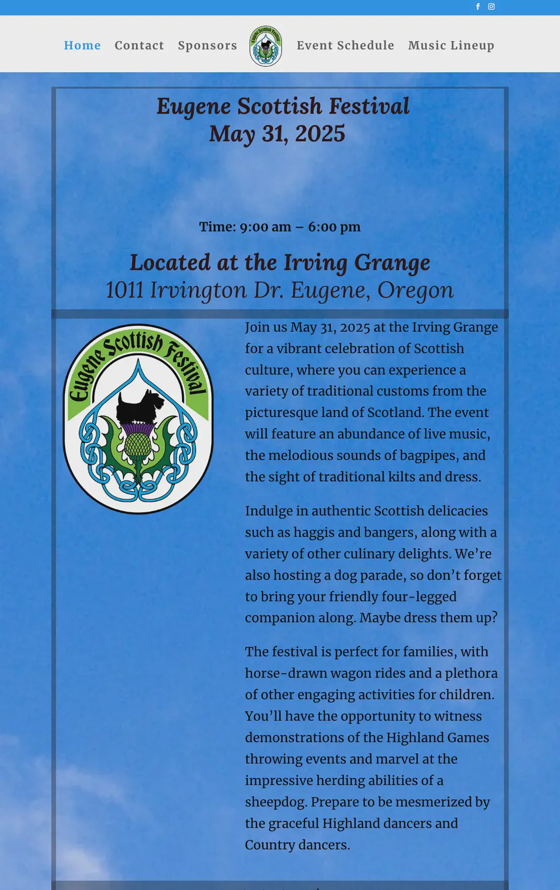 Eugene Scottish Festival