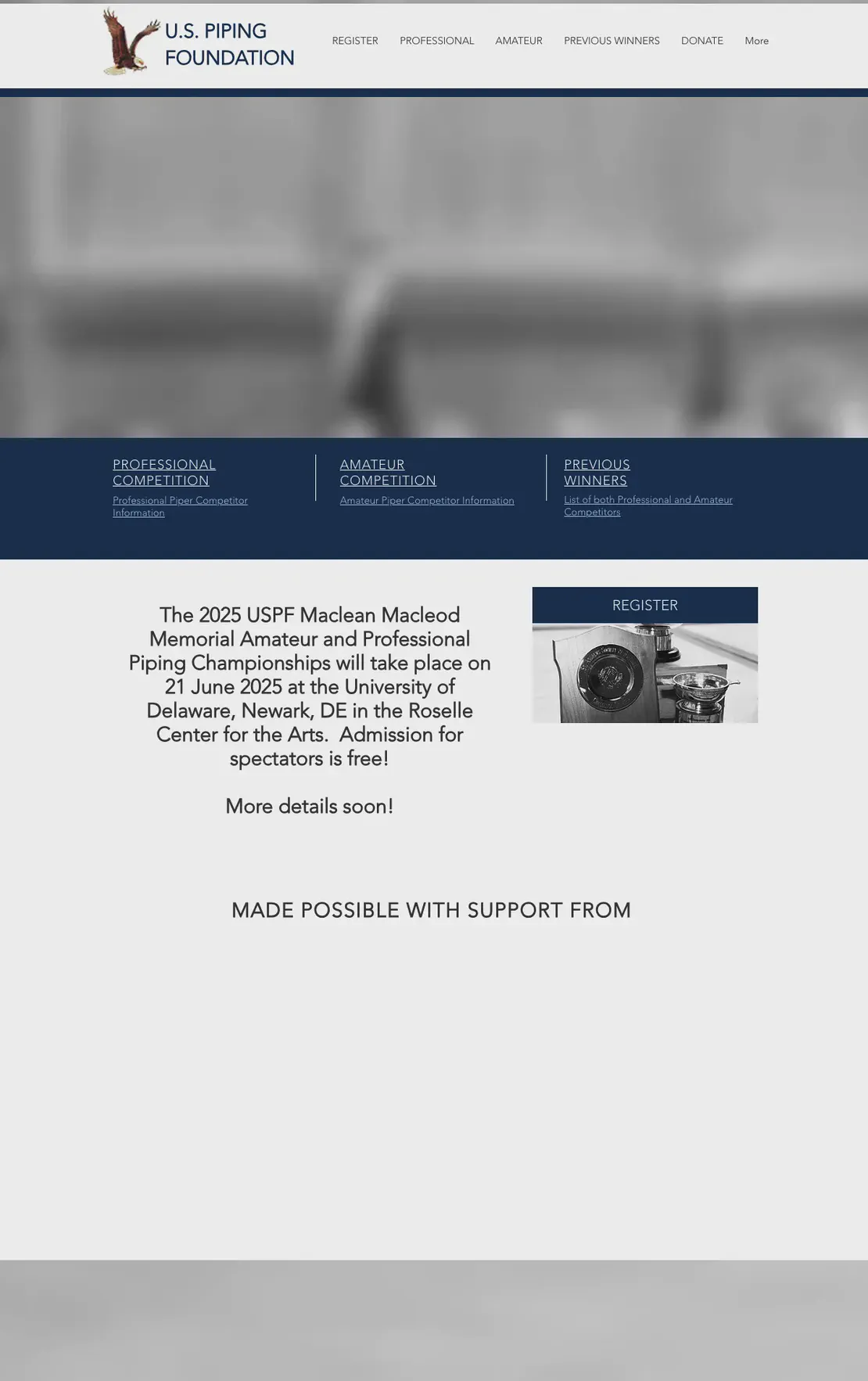 U.S. Piping Foundation Championships