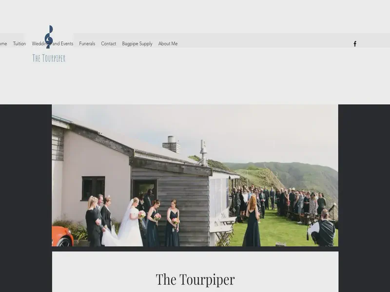 Website preview for www.tourpiper.com